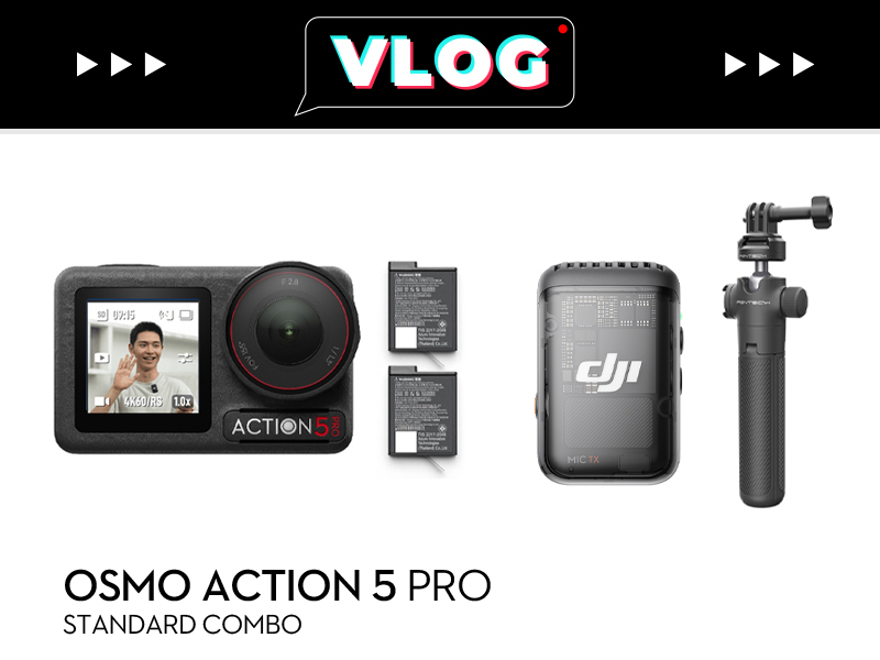 Osmo Action 5 Pro Vlog Bundle